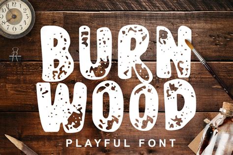 19 Best Wood Fonts Ttf And Otf Download Graphic Cloud