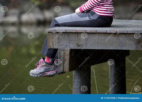 Footwear Sitting Shoe Grass Picture Image 113372558