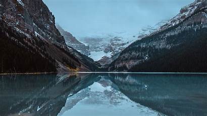 Shore Water Lake Mountains Reflection 4k 1080p