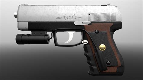 Samuel Lafrance Silver Ghost Resident Evil 4 Handgun
