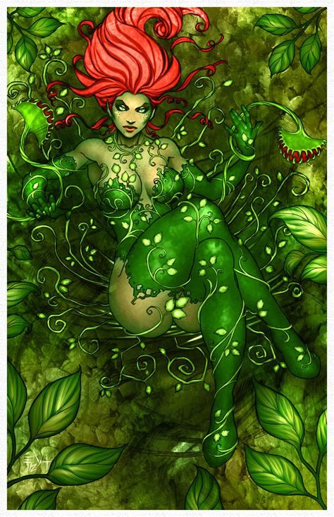 Poison Ivy By ErikVonLehmann On DeviantArt Poison Ivy Comic Poison