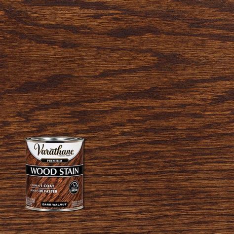 Varathane 1 Qt Dark Walnut Premium Fast Dry Interior Wood Stain 266167