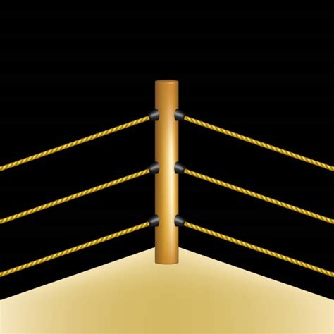 Best Boxing Ring Illustrations Royalty Free Vector