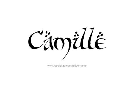 Camille Name Tattoo Designs Name Tattoo Designs Name Tattoo Name