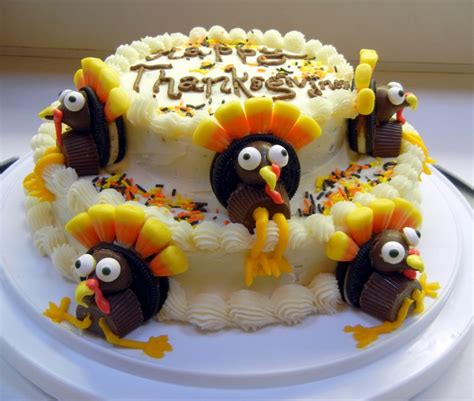 Thanksgiving Cakes Decoration Ideas Little Birthday Cakes