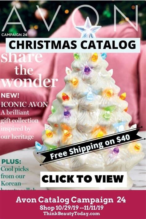 Avon Christmas Catalog Hurry Items Sell Out Quickly Christmas