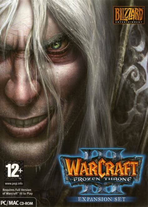 Warcraft Iii The Frozen Throne 2003 Box Cover Art Mobygames