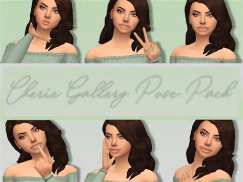 Msq Sims Cherie Gallery Pose Pack • Sims 4 Downloads