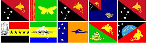 Flags Of Papua New Guinea Png National News
