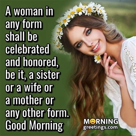 25 Encouraging Good Morning Quotes On Women Morning Greetings