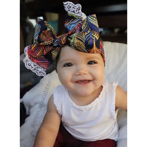 Bow Headwrap Baby Girl Fashion Baby Head Wrap Baby Girl Fashion