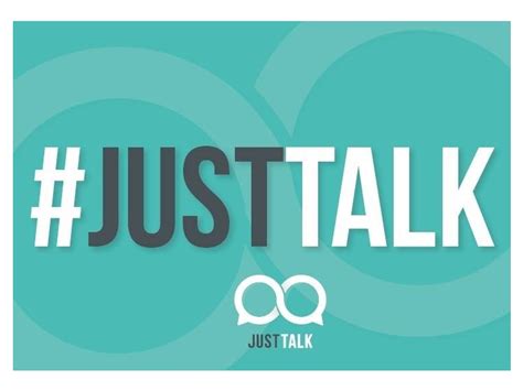 Just Talk Getting Children And Young People To Talk About Mental Health