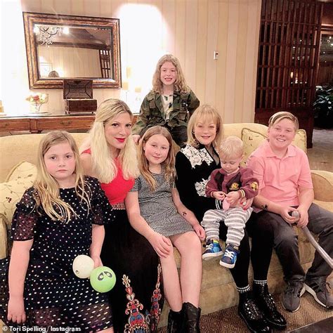Tori Spelling Shares Rare Photo With Mother Candy Who Is Worth 600m