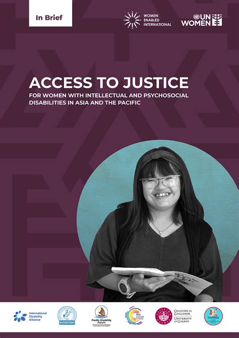 Access To Justice For Women With Intellectual And Psychosocial Disabilities In Asia And The