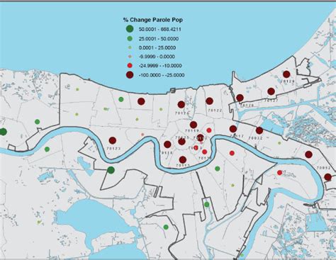 New Orleans Zip Code Map Mary W Tinsley