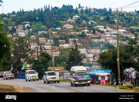 Suburb Of The City Of Mbeya Tanzania Africa Stock Photo Alamy
