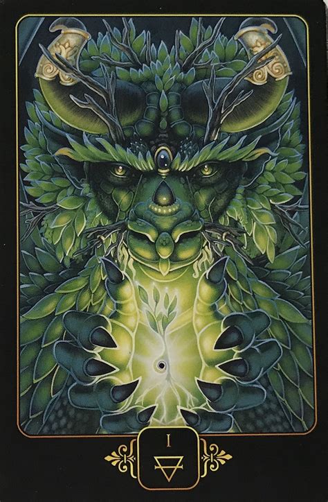 Featured Card Of The Day Ace Of Earth Dreams Of Gaia By Ravynne