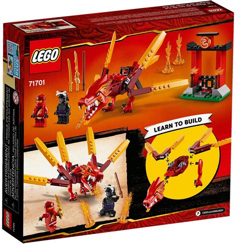 Lego 71701 Kais Fire Dragon Ninjago 4 Tates Toys Australia The