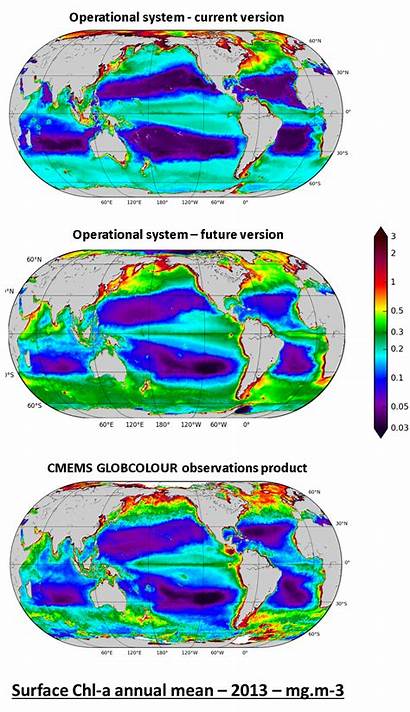 Ocean Copernicus Monitoring Colour Water Satellite Eu