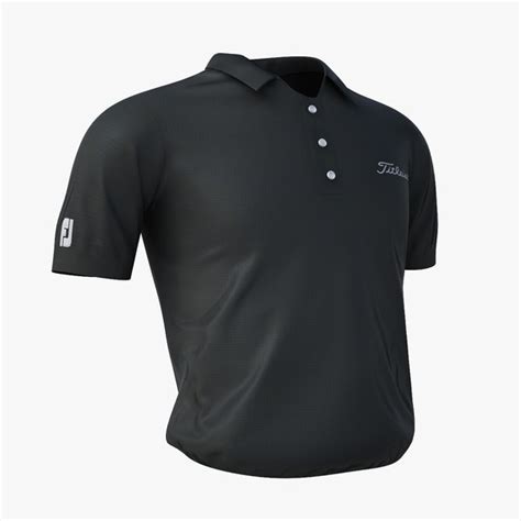 3d Model Titleist Golf Shirt