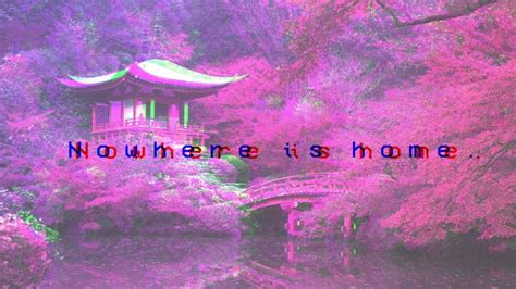 Vaporwave Japanese Hut 1920x1080 Aesthetic Desktop Wallpaper