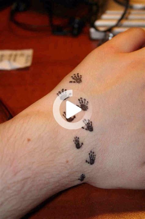 Tattoo designs, tattoo ideas, tattoo for women small, tattoo ideas unique. hand print in 2020 | Wrist tattoos, Mandala wrist tattoo ...