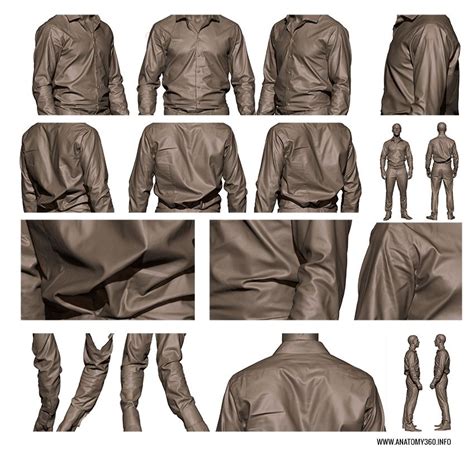 Anatomy 360 Photo Wrinkled Clothes Drawing Clothes Shirt Wrinkles