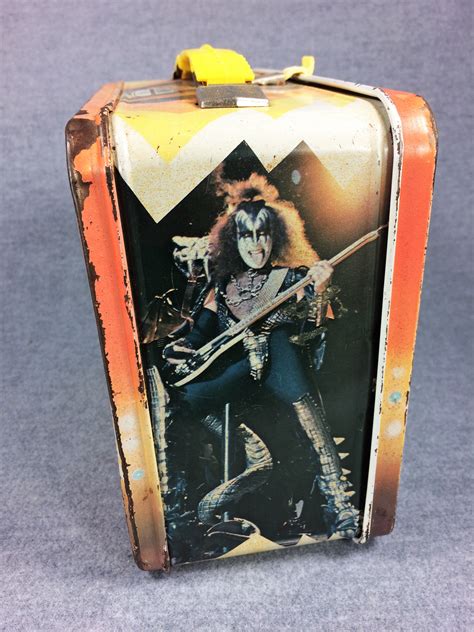 Value Of Vintage 1977 Kiss Metal Lunch Box Made By Thermos Aucoin Management