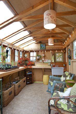 A garden shed provides a fantastic place to house your gardening tools and supplies, not to mention creating a beautiful focal point to your backyard. 101 best Shed Interiors images on Pinterest | Garden ...