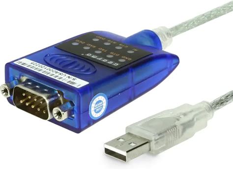 Usb To Serial Rs Adapter With Led Indicators Ftdi Chipset