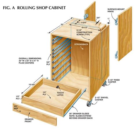 Free Storage Cabinet Plans Image To U