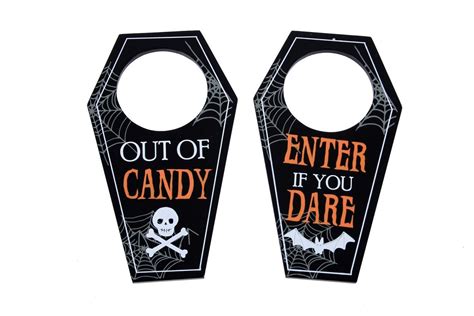 Halloween Door Hangers Set Kovot