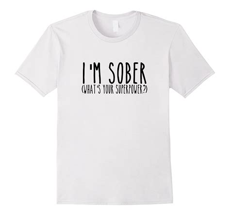 Im Sober Whats Your Superpower Aa Recovery Sobriety Tee Anz Anztshirt