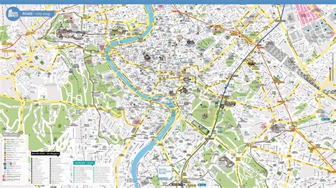 Hotel Pulitzer Brusy Personalizzata Mappa Tascabile Di Roma