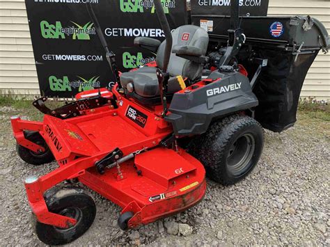 60IN GRAVELY PRO-TURN 260 COMMERCIAL ZERO TURN W/BAGGER! $99 A MONTH
