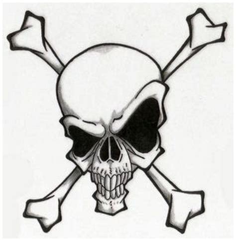 Evil Skull Tattoo Designs
