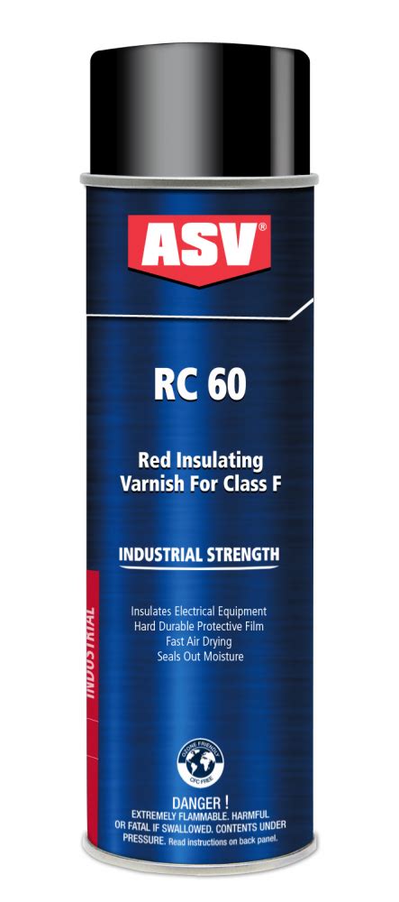 Asv Rc 60 F Class Red Insulating Varnish Air Drying Industrial