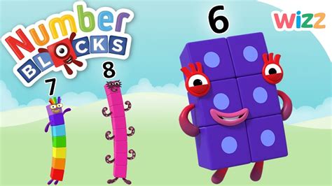 Numberblocks Learn To Count 6 7 8 Roll The Dice And Make The
