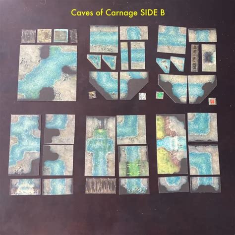 Dnd Dungeons And Dragons Map Tiles Caves Of Carnage Double Sided Wotc