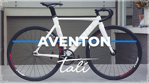 Fixed Gear Bike Build Mataro 2019 Aventon Tali Bike Youtube