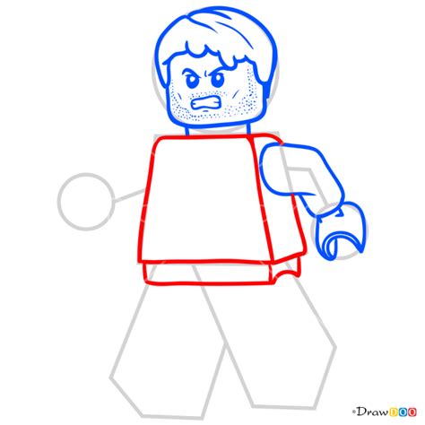 How To Draw Owen Grady Lego Jurassic World