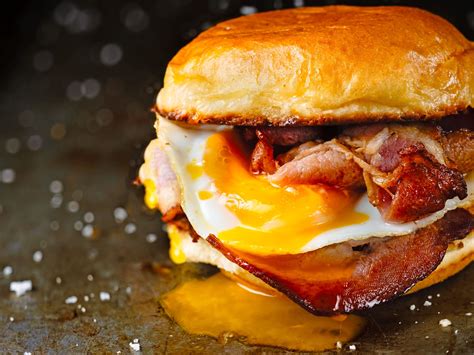Aussie Bacon And Egg Burger Recipe