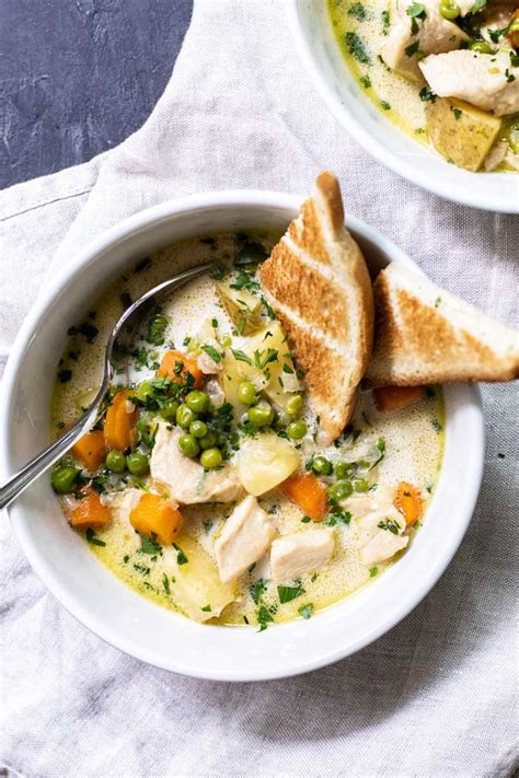 Maybe you have been doing yard clean up all day and you're looking for a cozy weekend meal to enjoy with a salad and. Chicken Pot Pie Soup - Julie's Eats & Treats