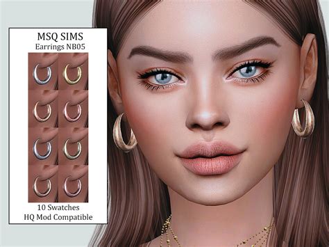 Sims 4 Cc Earrings Feather