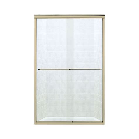 Buy brass shower doors and get the best deals at the lowest prices on ebay! Sterling Finesse 52-in to 57-in W Frameless Polished Brass ...