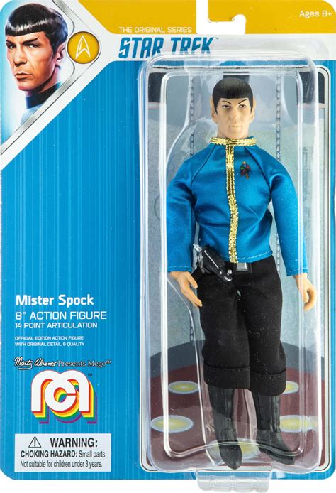 Mego Action Figure 8 Star Trek Spock Dress Uniform Limited