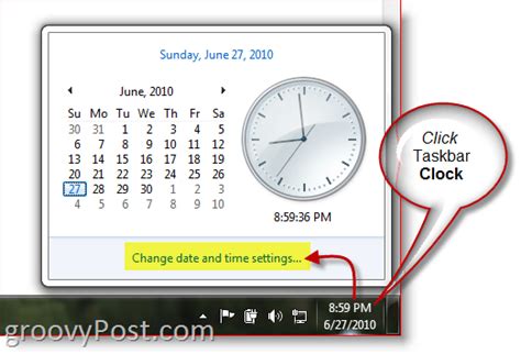 How To Add Extra Clocks Time Zones To Windows 8 Or 7 Taskbar