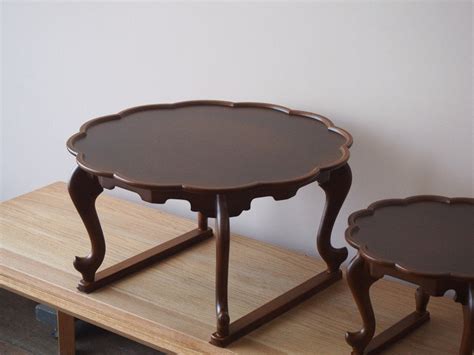 Antique Atmosphere Korean Style Tray Tea Table 2 Size Etsy