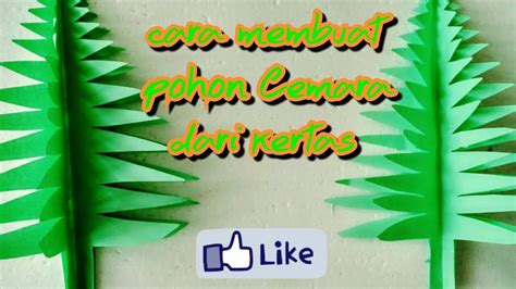 Silakan dicoba, semoga artikel ini bermanfaat. Cara Membuat Pohon Cemara dari Kertas - YouTube