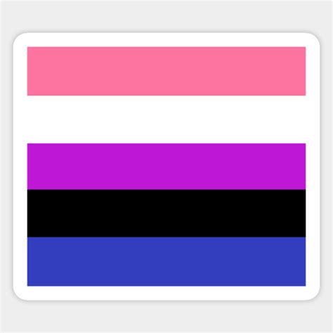 Gender Fluid Pride Flag Gender Fluid Aufkleber Teepublic De